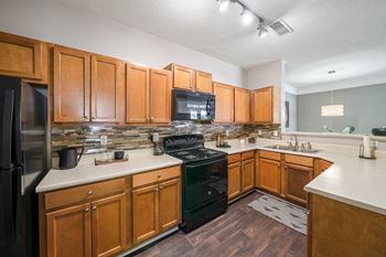 Kitchens with ample storage